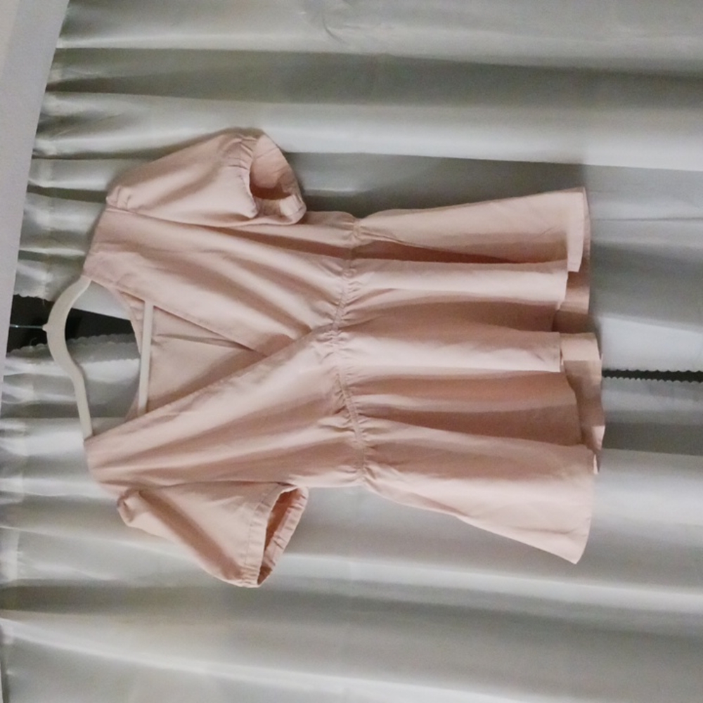 Pleplum top beige